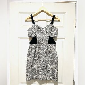 Rebecca Minkoff Lori Ponte Cutout Dress